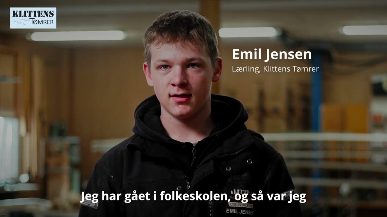 Emil Jensen – Lærling