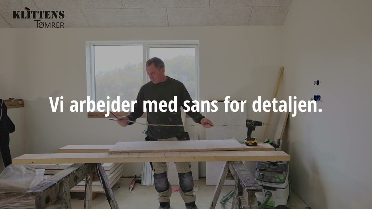 Vi arbejder med sans for detaljen